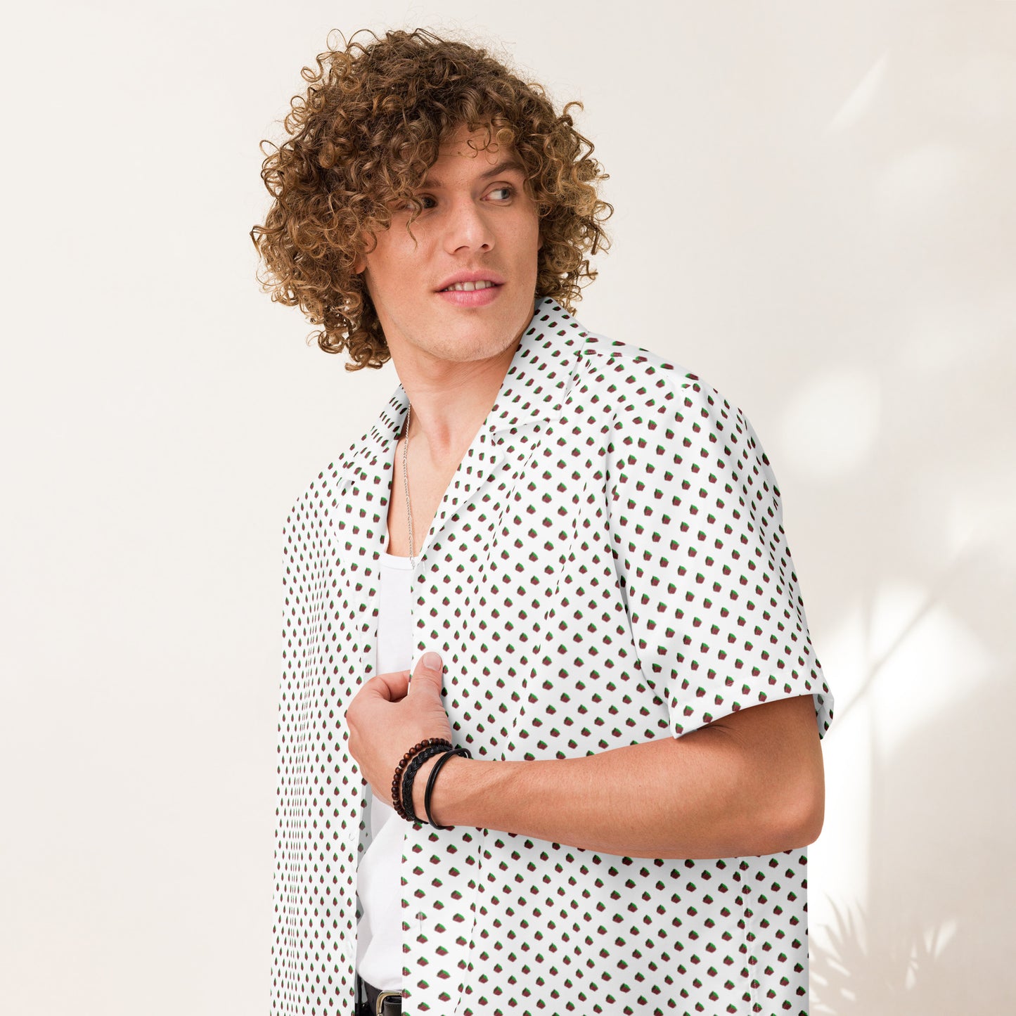 3x3 Cube Print Shirt