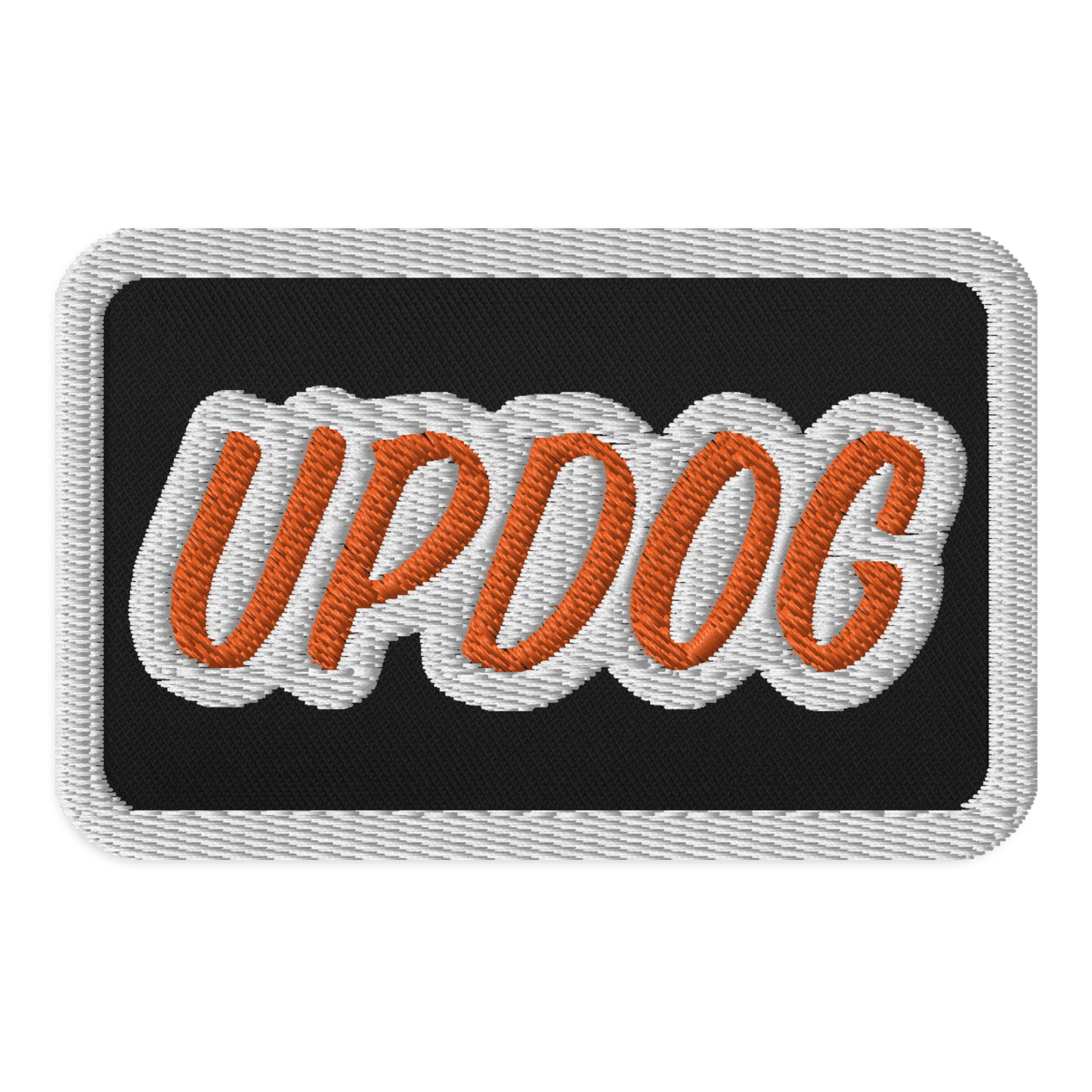 Updog Embroidered patch