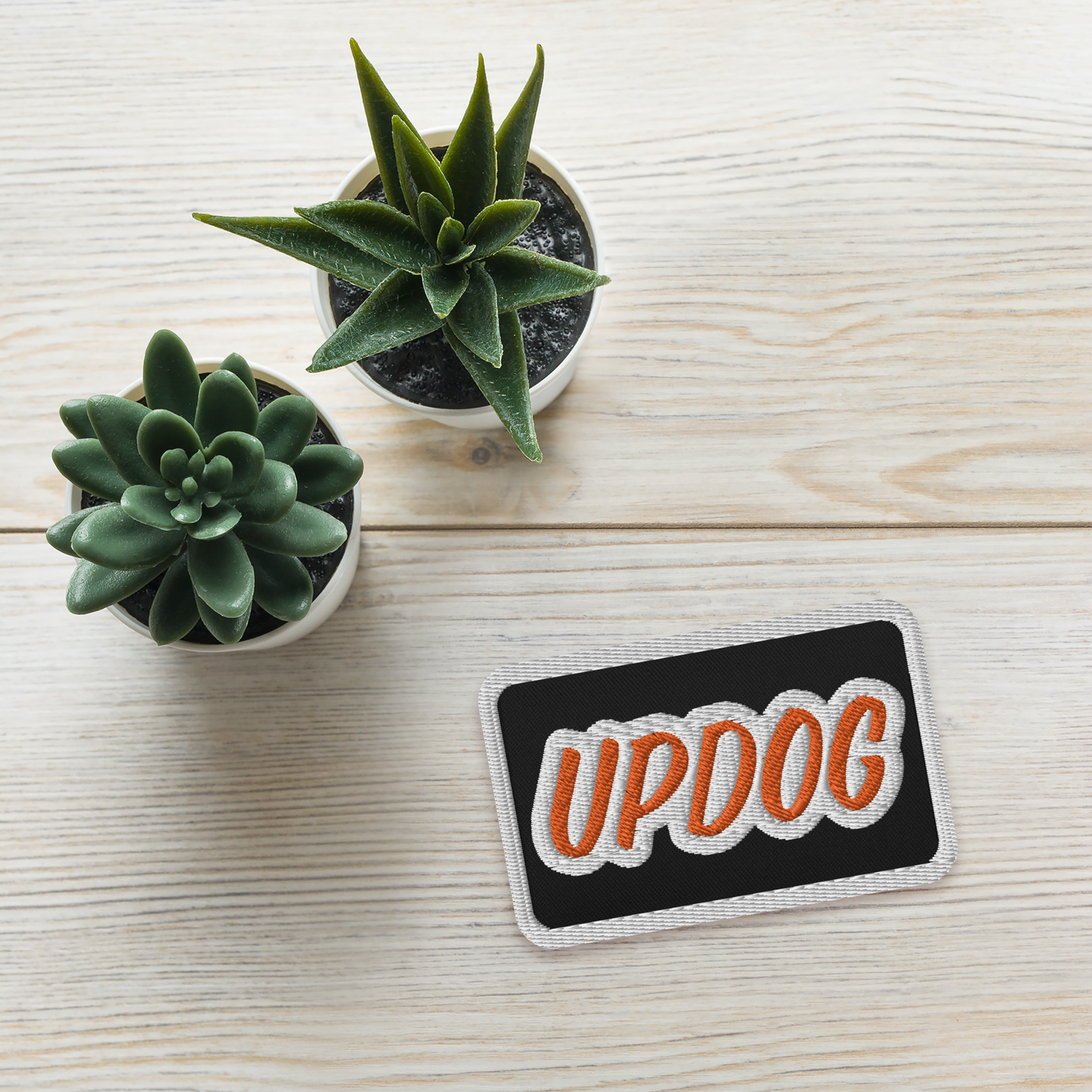 Updog Embroidered patch