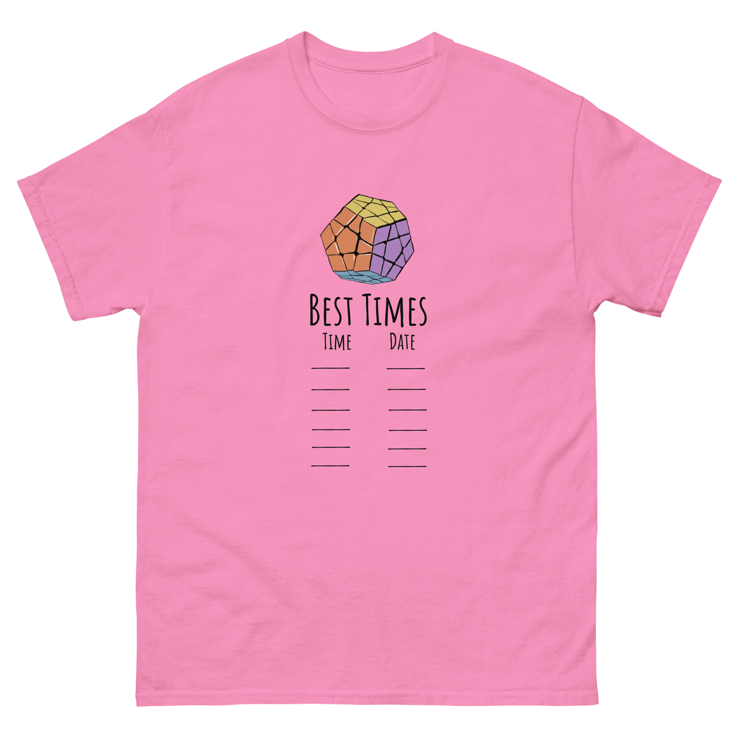 Best Times Tee - Megaminx