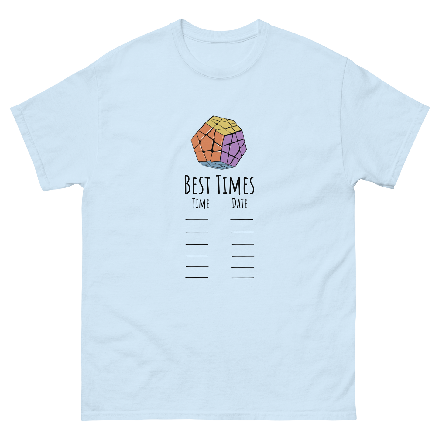 Best Times Tee - Megaminx