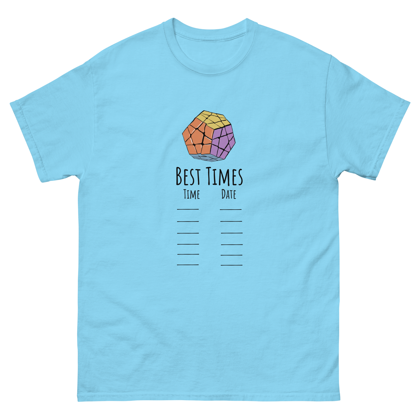 Best Times Tee - Megaminx