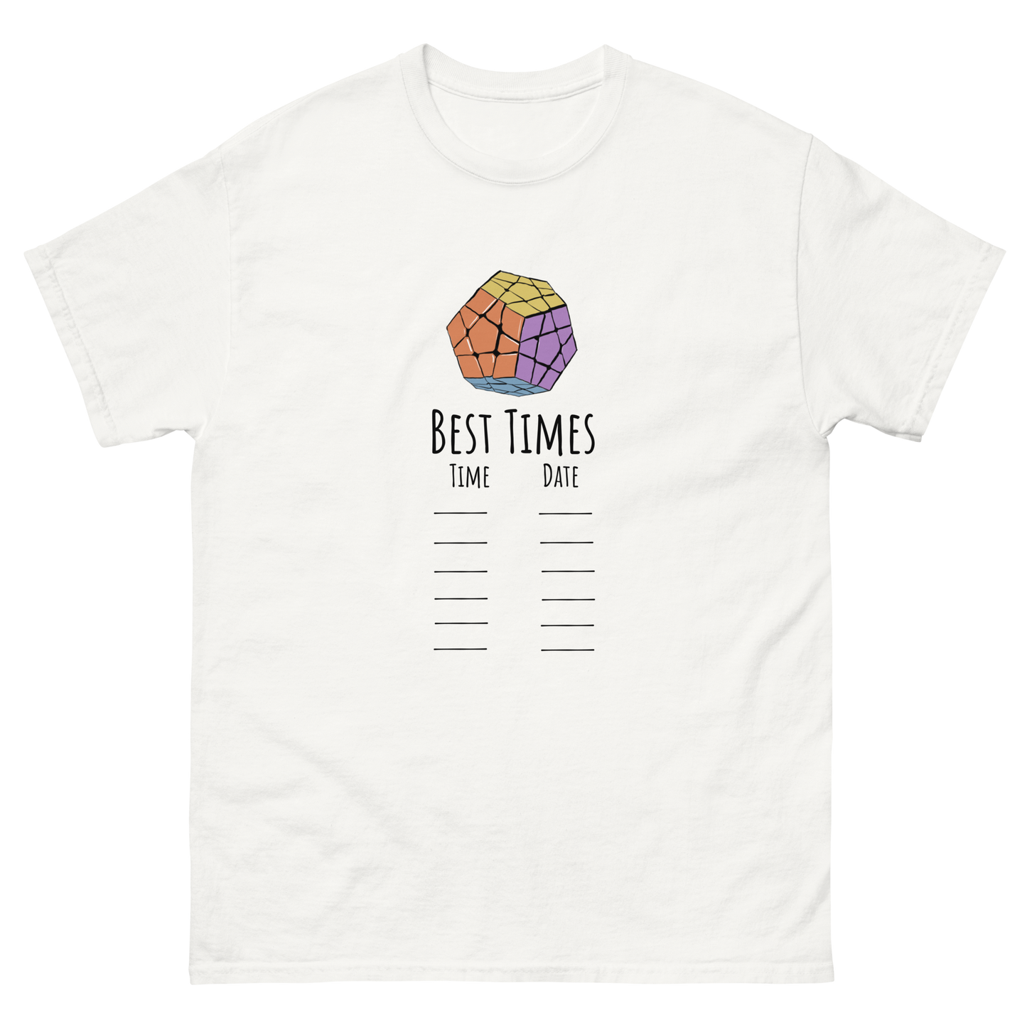 Best Times Tee - Megaminx