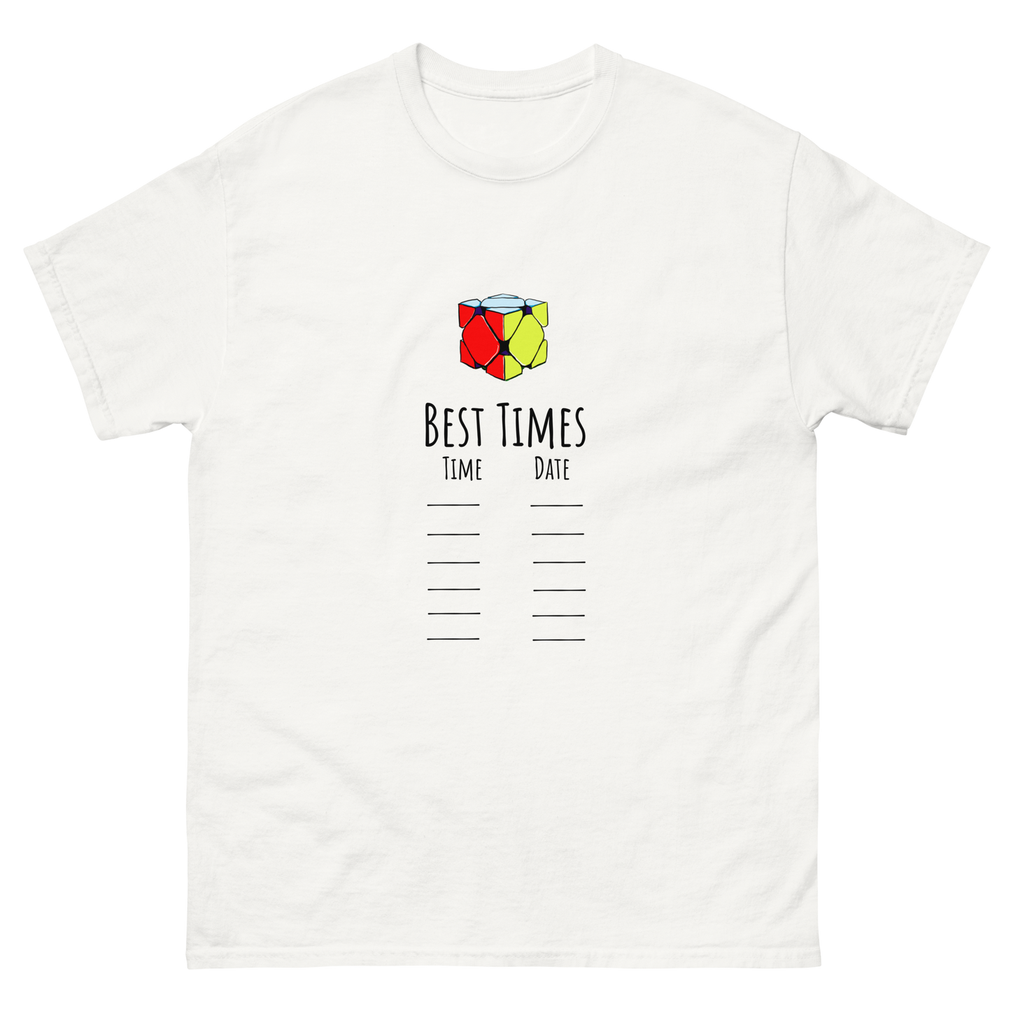 Best Times Tee - Skewb
