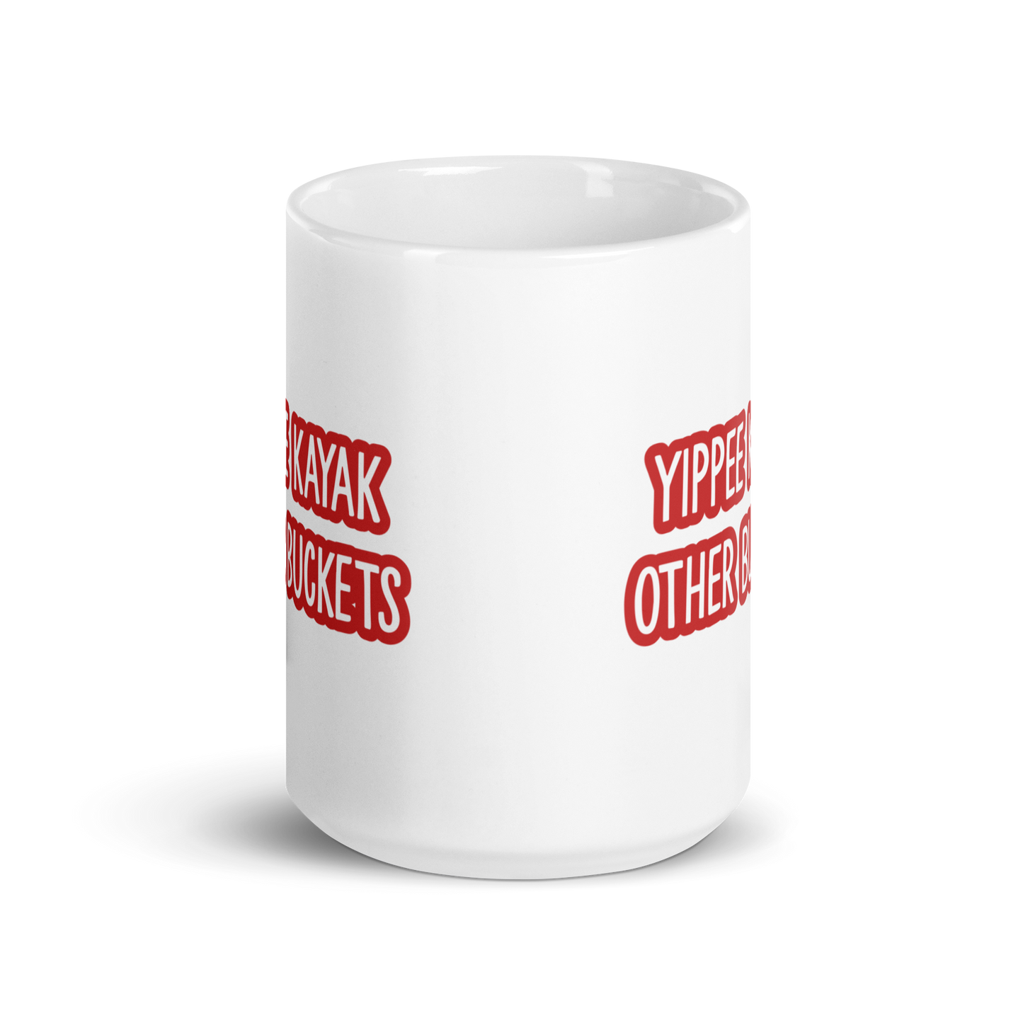 Yippee Kayaks Other Buckets White glossy mug