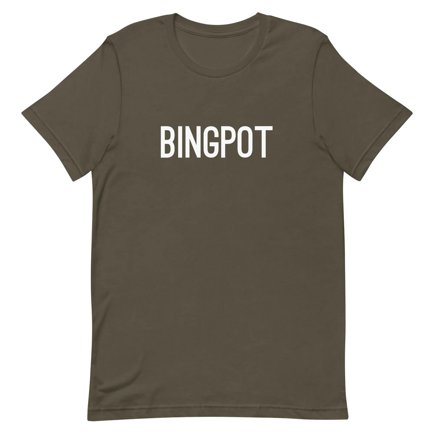 Brooklyn Nine-Nine Bingpot Tee in Army flat