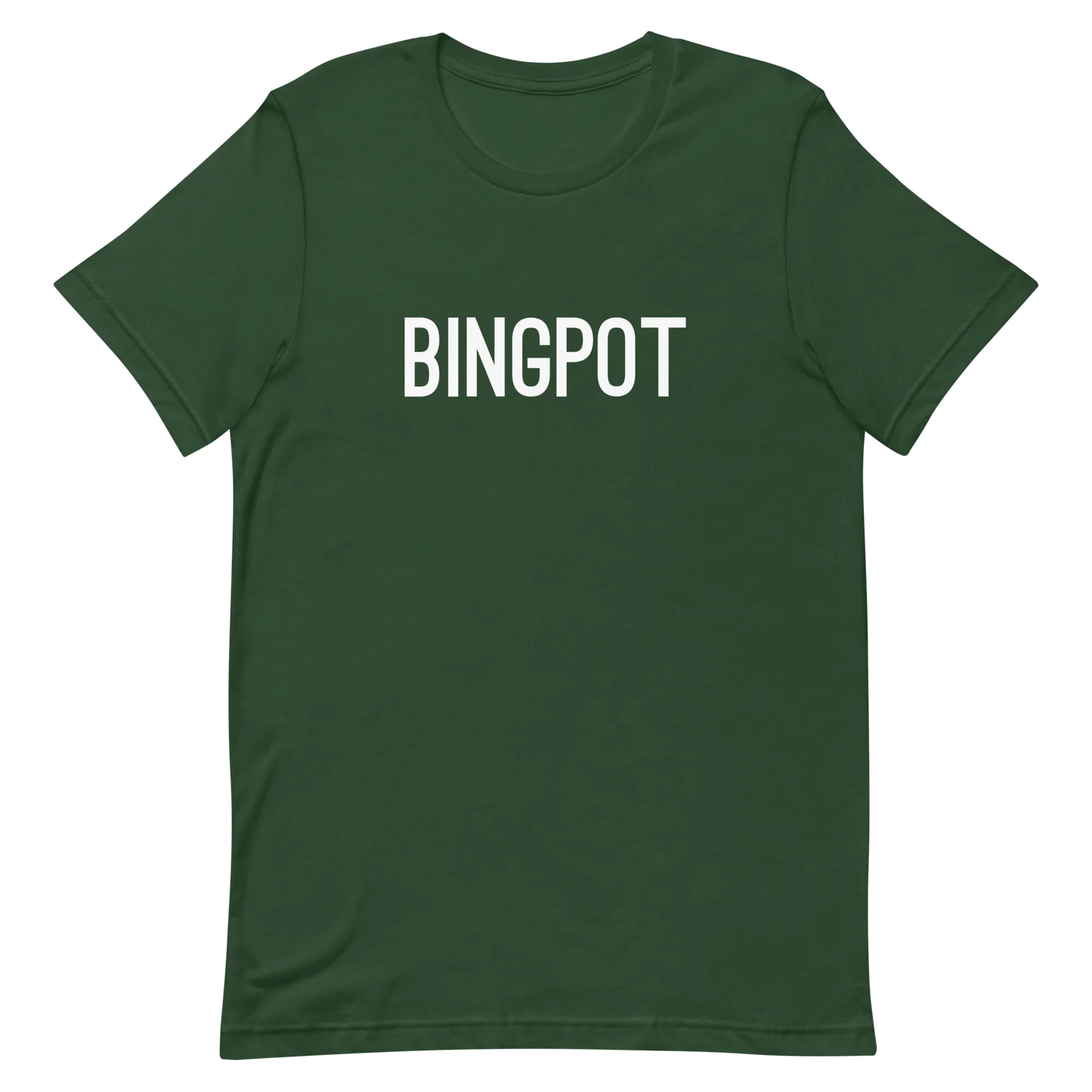Brooklyn Nine-Nine Bingpot Tee in Forest flat