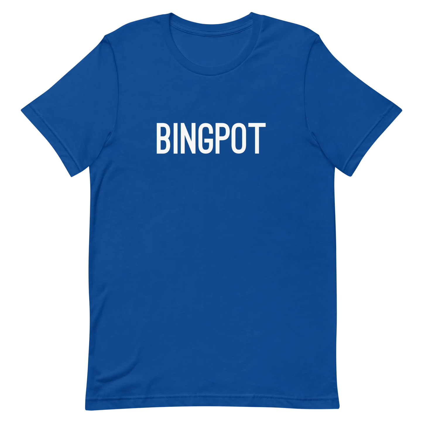 Brooklyn Nine-Nine Bingpot Tee in True Royal flat