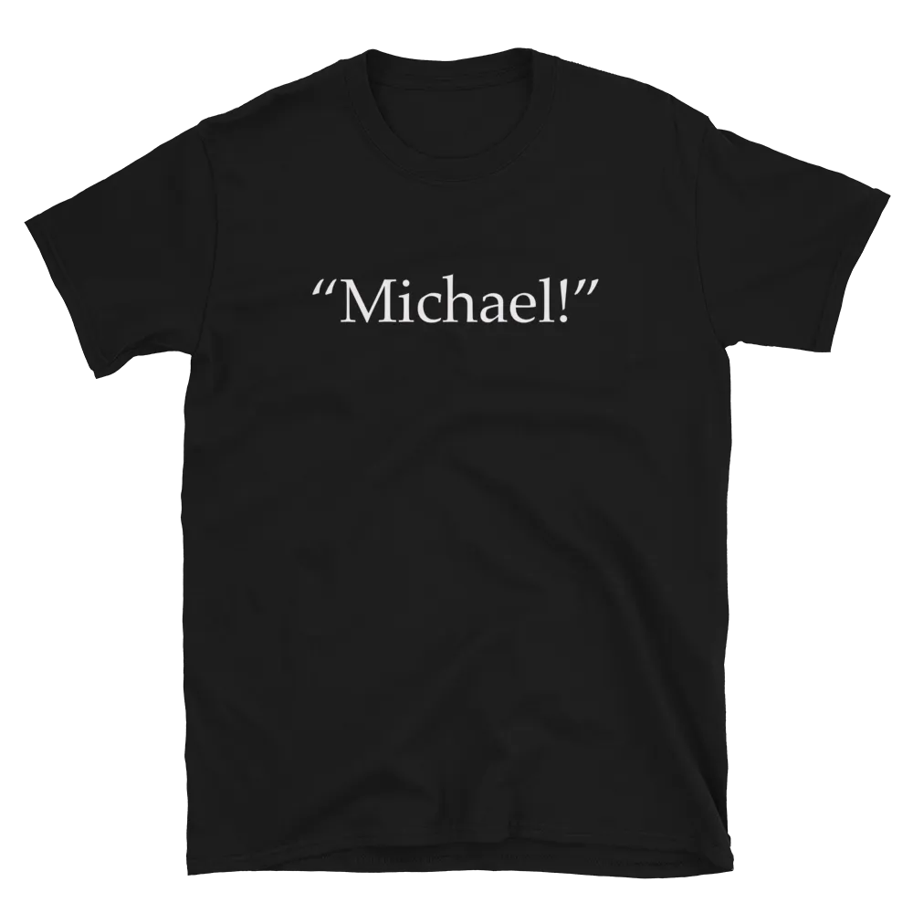 Michael Tee in Black flatlay