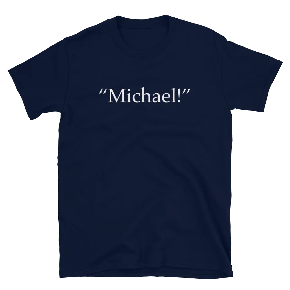 Michael Tee in Navy flatlay