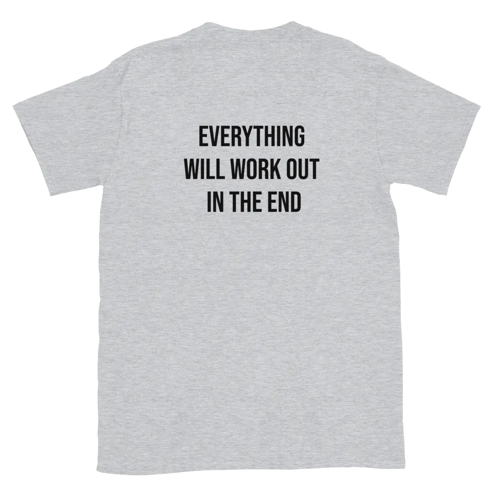 Rom-Communism (Front & Back) Tee in Sport Grey flatlay back