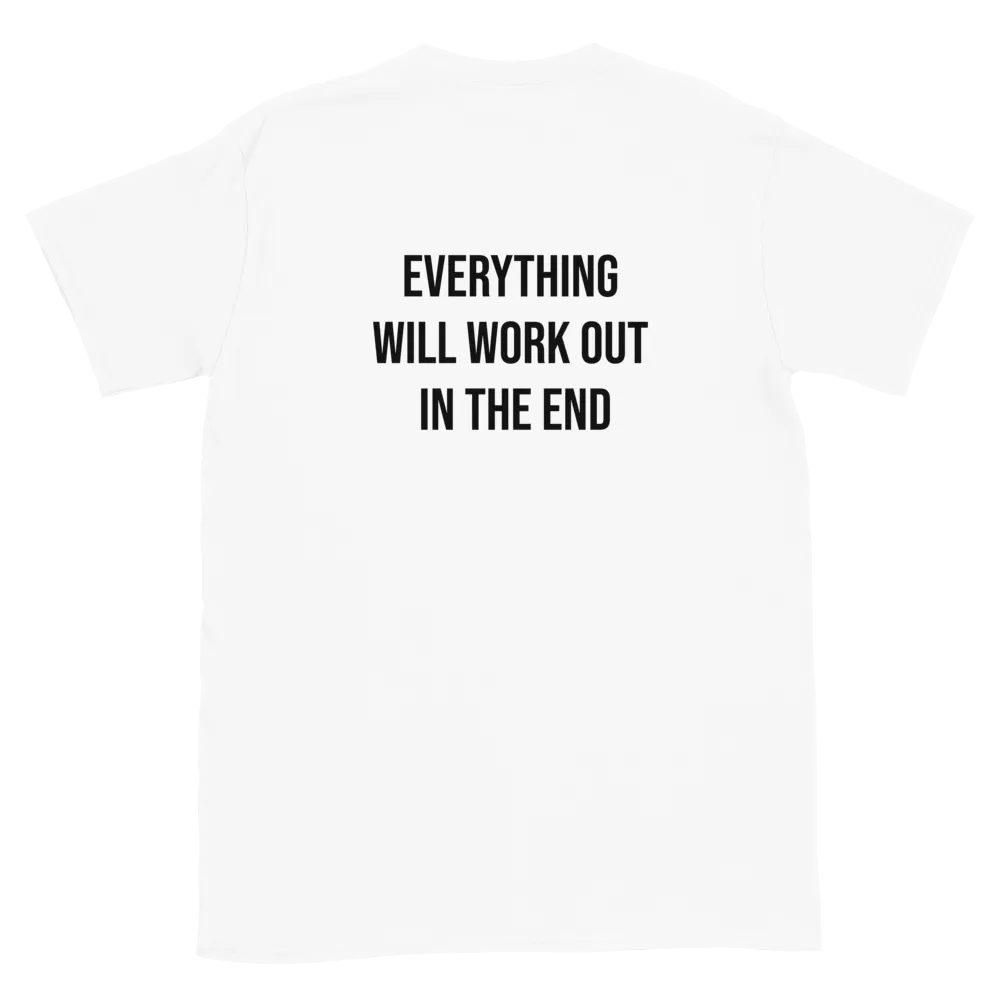 Rom-Communism (Front & Back) Tee in White flatlay back