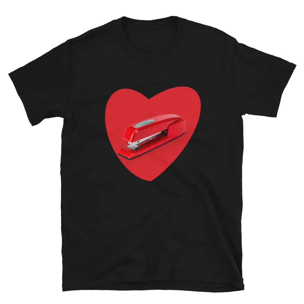 That's my stapler Tee in Black flatlay