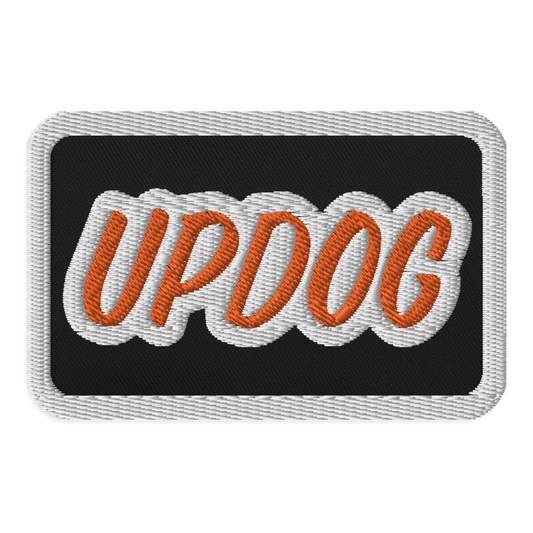 Updog Embroidered patch