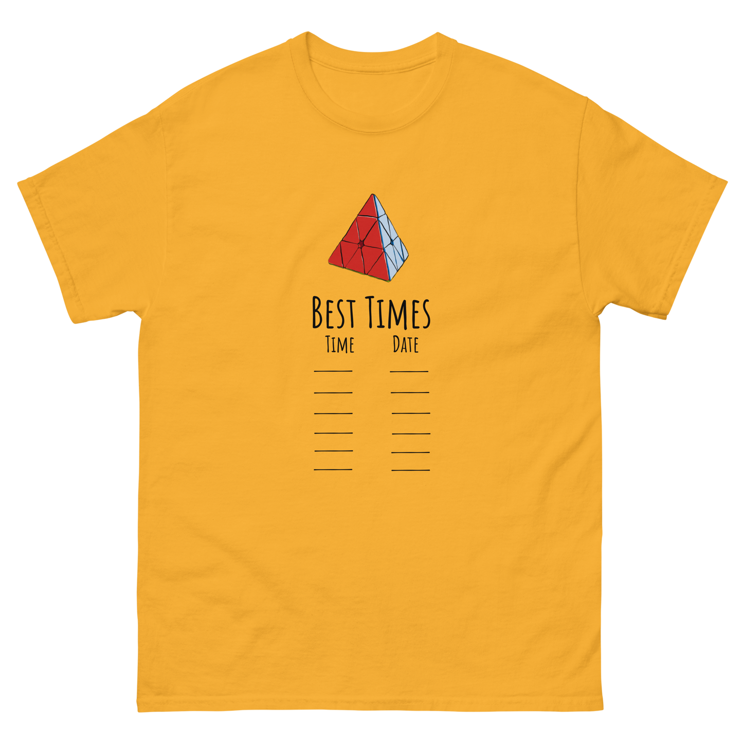 Best Times Tee - Pyraminx