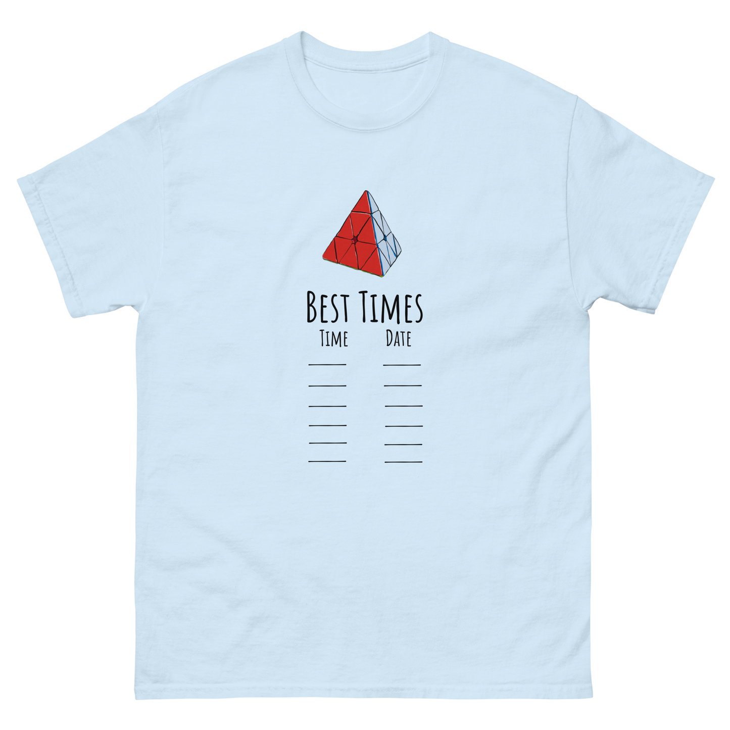 Best Times Tee - Pyraminx