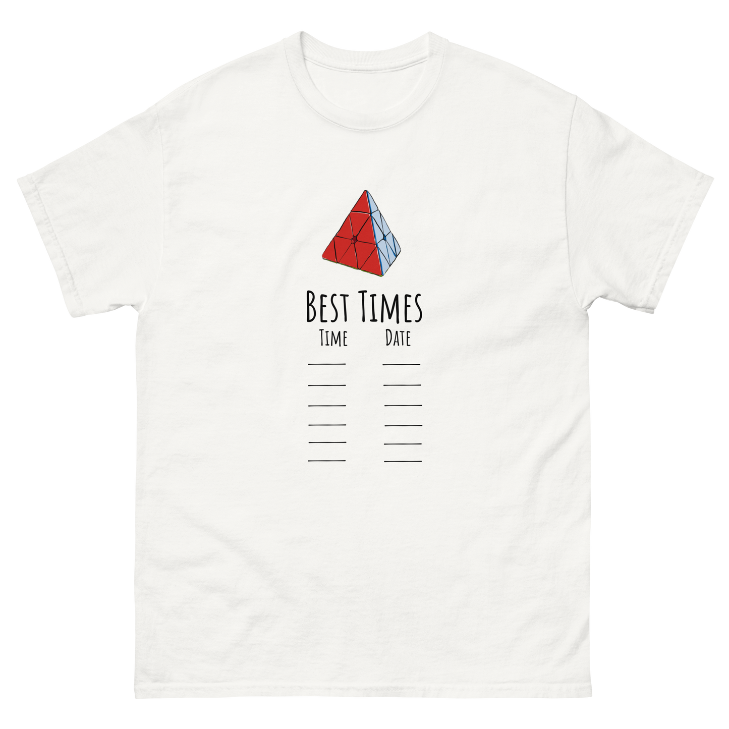 Best Times Tee - Pyraminx