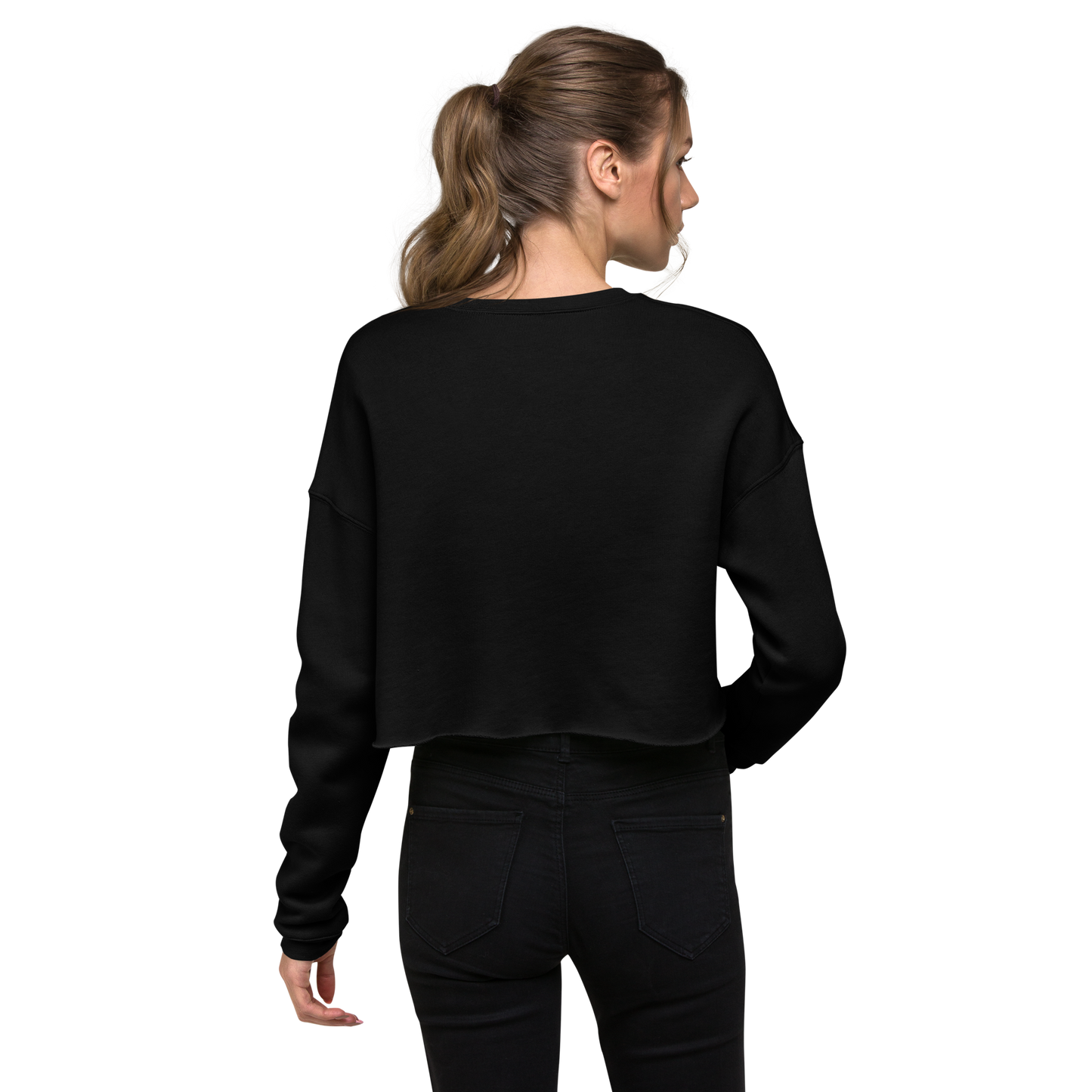 Little Stitious Crop Sweatshirt