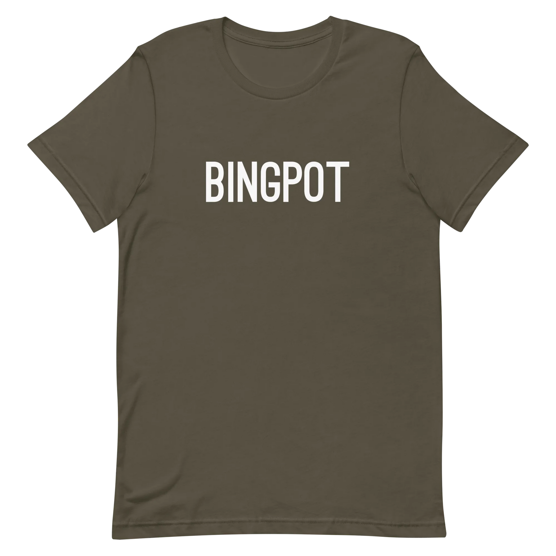 Brooklyn Nine-Nine Bingpot Tee in Army flat
