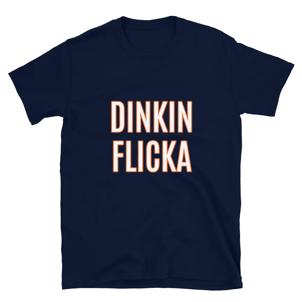 Dinkin Flicka Tee in Navy flatlay