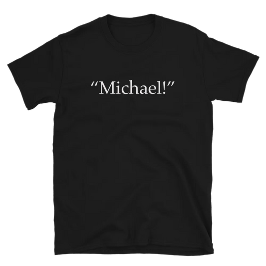 Michael Tee in Black flatlay